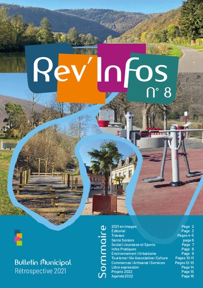 Couverture du bulletin municipal Rev'Infos n°8